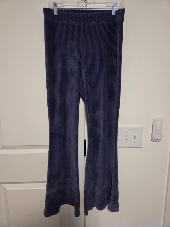 aerie Pants - Dark Blue Velvet Aerie Flared Pants